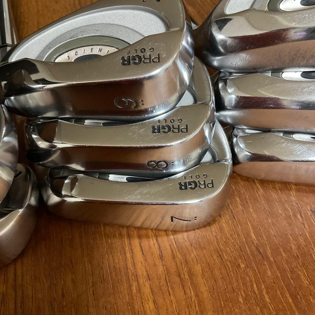 PRGR is3 502やさしいアイアン 9本セット 4-9PSA 軽量スチール