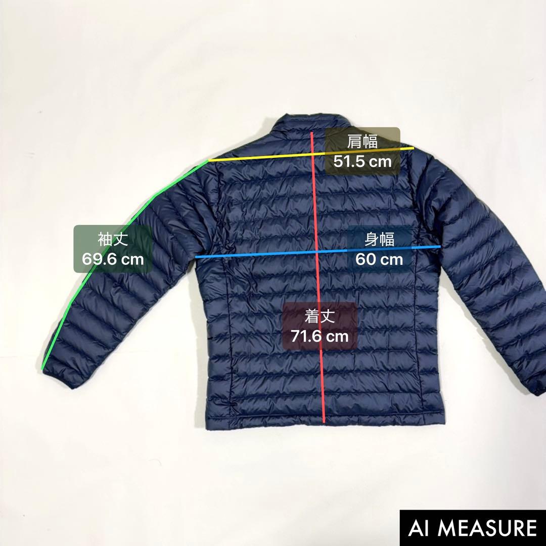 パタゴニア ダウンセーター スタンドカラー アウター アウトドア ネイビー L