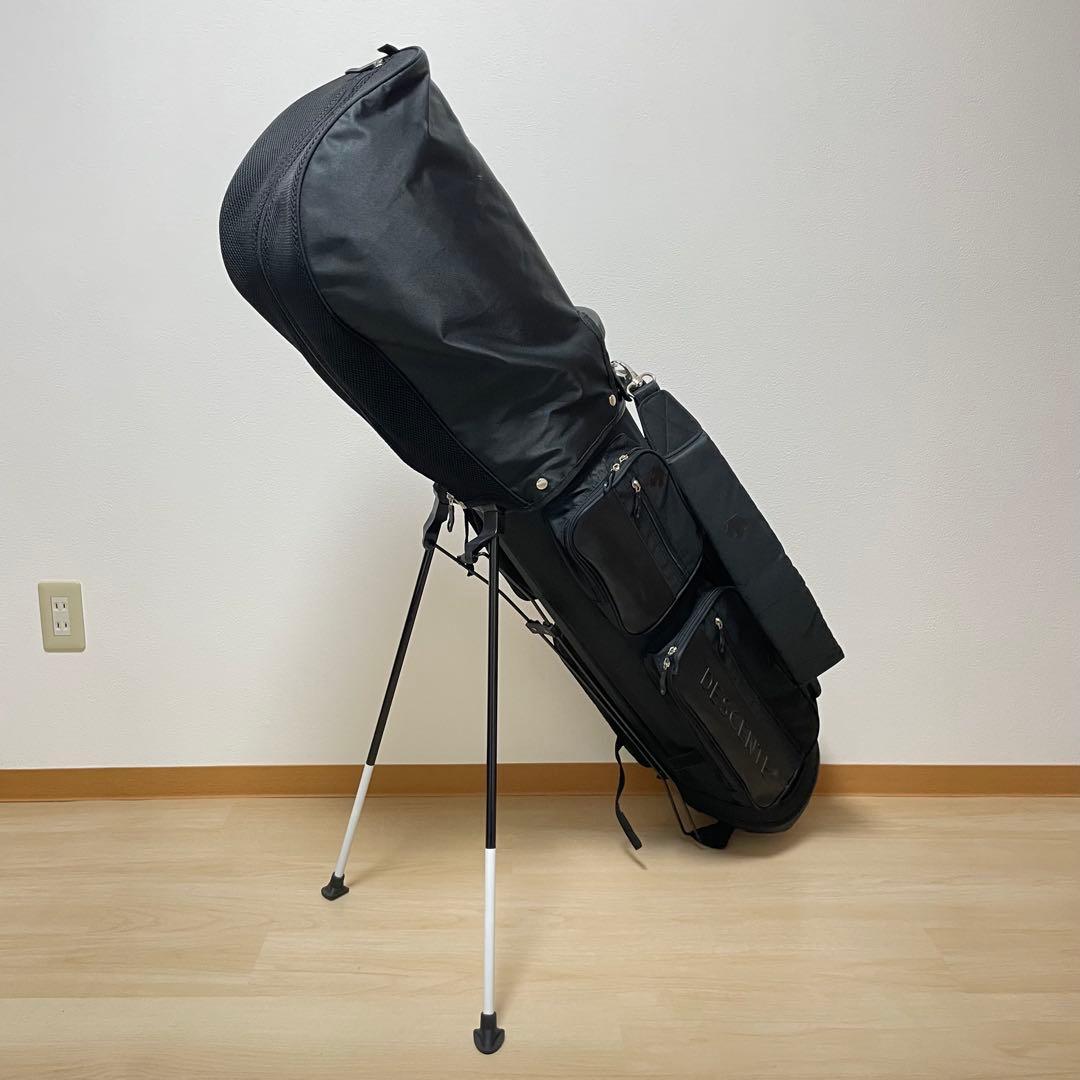 【送料無料‼️】DESCENTE デサント　ゴルフ　キャディバッグ　スタンド式