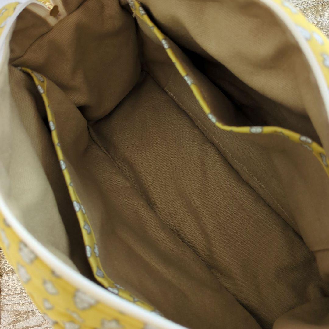 2wayスクエアバッグ　ハンドメイド