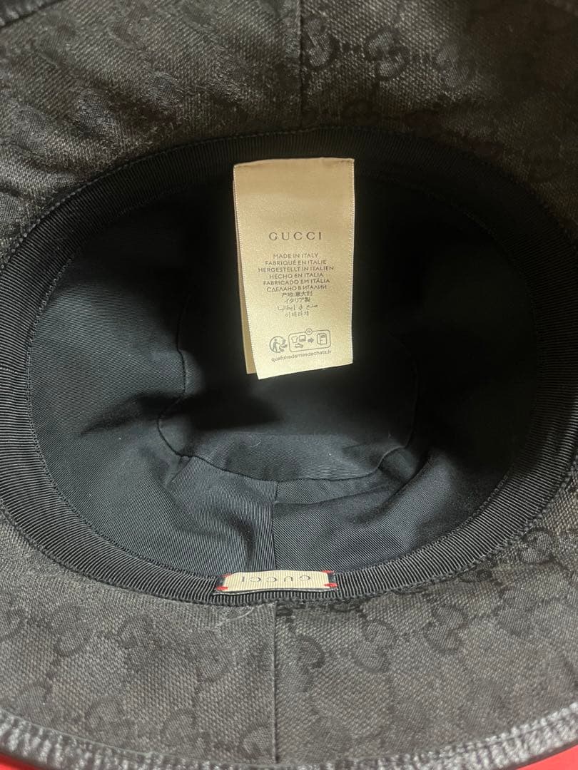 GUCCI GGパターン バケットハット XL