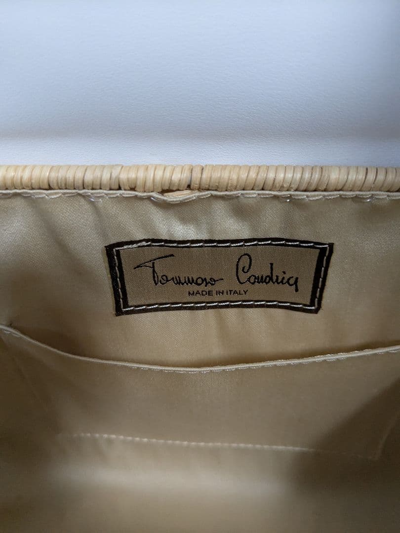 TOMMASOCANDRIA トマソカンドリア かごバッグ ハンドバッグ