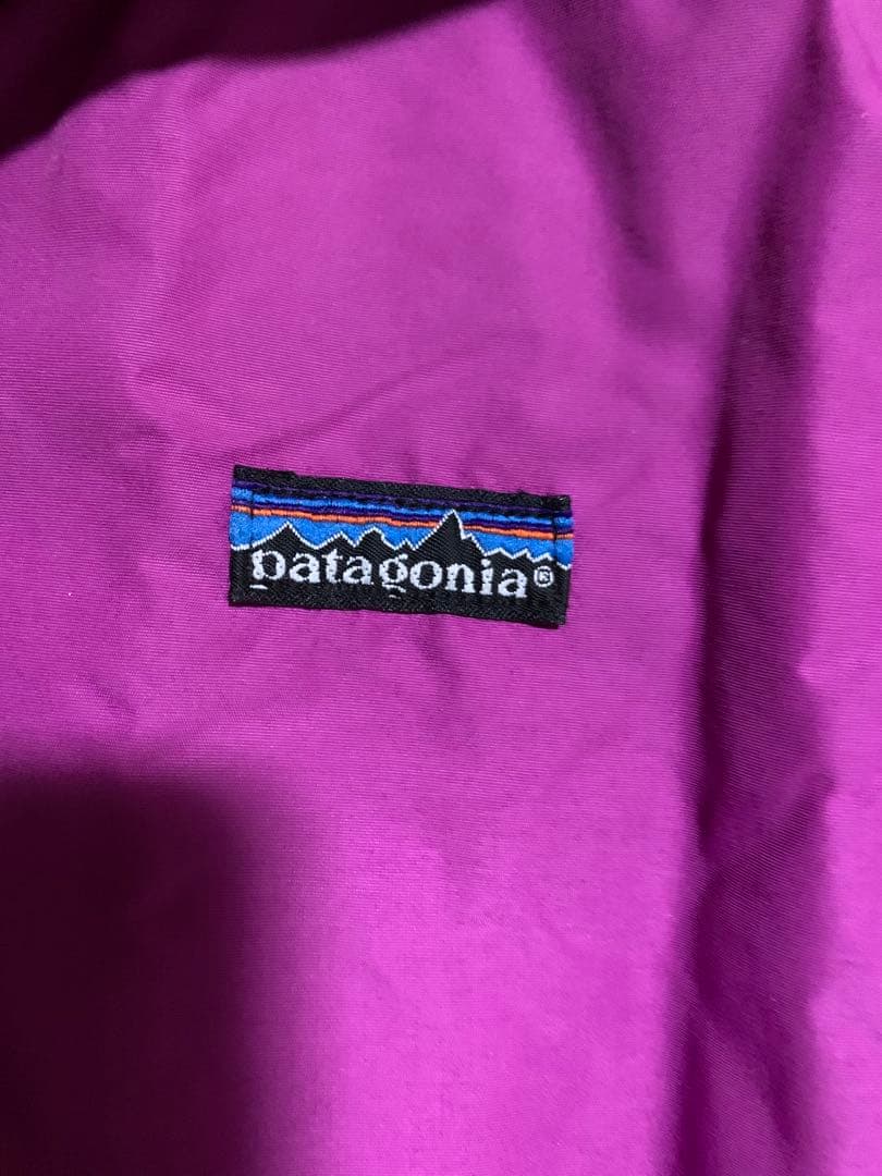 ウ*ズ様 パタゴニア　シェルドシンチラジャケット　パープルグレー