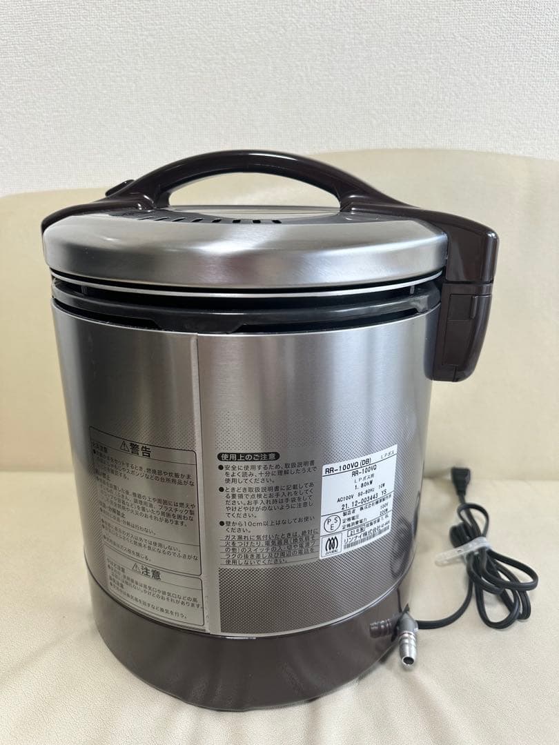 リンナイ　ガス炊飯器 RR-100VQ 1.8L LPガス用