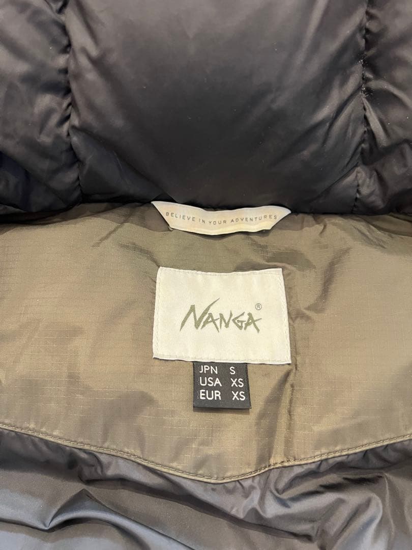 【Shivさん専用】【美品】 NANGA ダウンジャケット オリーブグリーン S