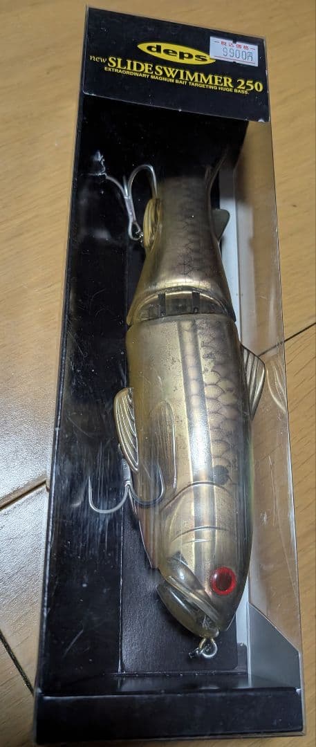 newスライドスイマー250　限定カラー　ゴールド　琵琶湖プロガイドチューン使用