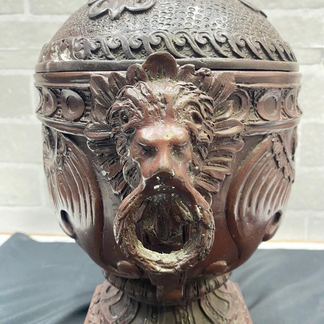 ※大幅値下げ メートランドスミス 小物入れ ブロンズ製 蓋付き