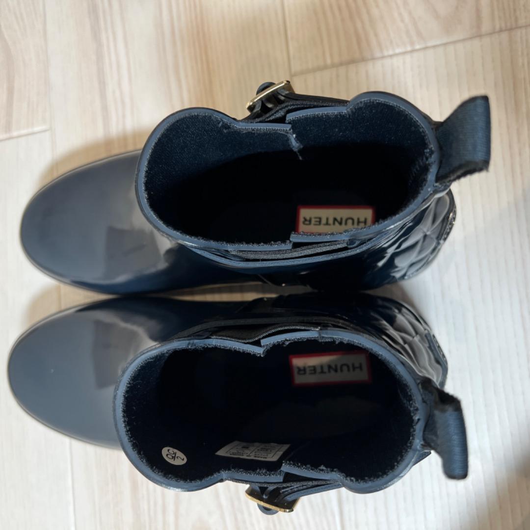 Hunter レインシューズ(ネイビー)