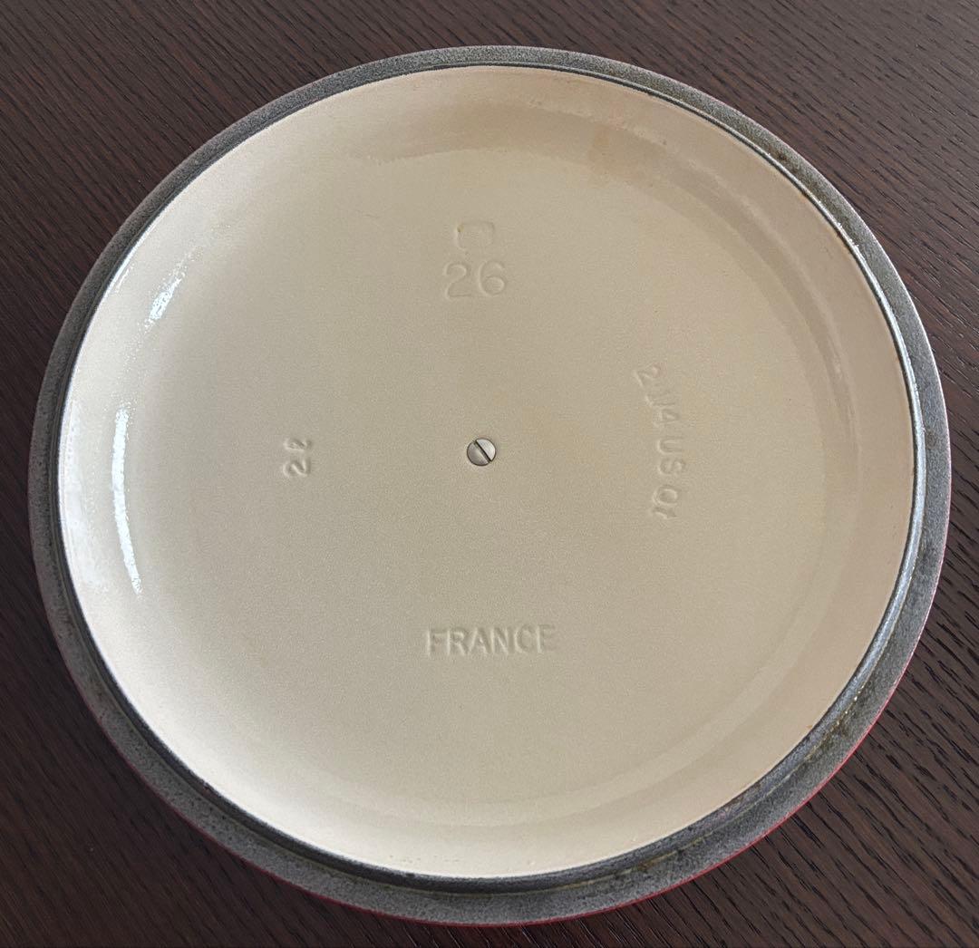 ルクルーゼ ビュッフェキャセロール 26cm （USED）