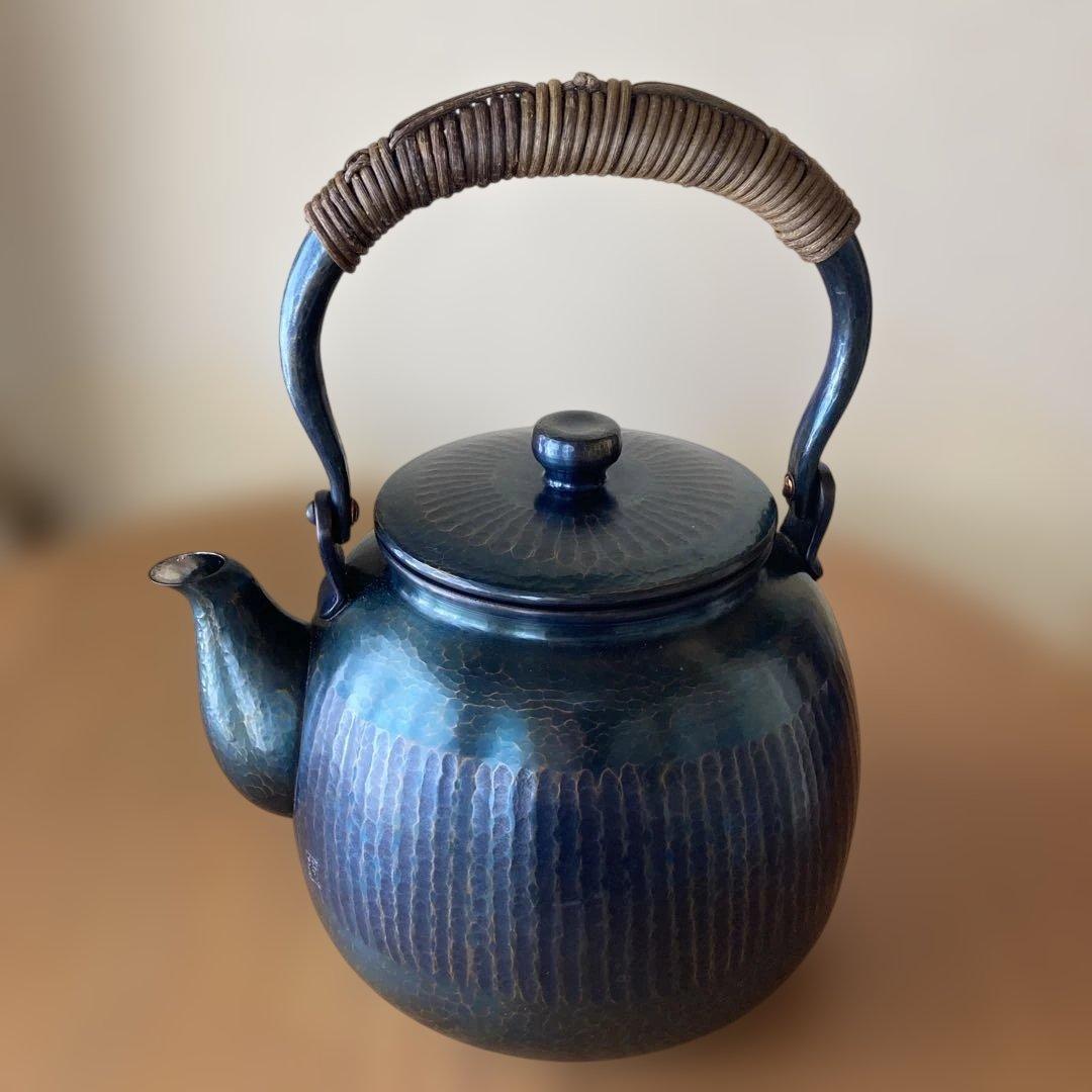 玉川堂　鎚起銅器　茶道具