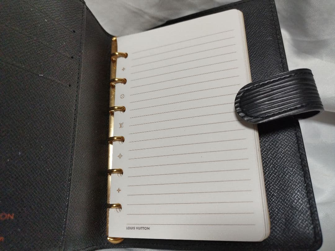 LOUIS VUITTON CA0090アジェンダ PM エピ ブラック 黒