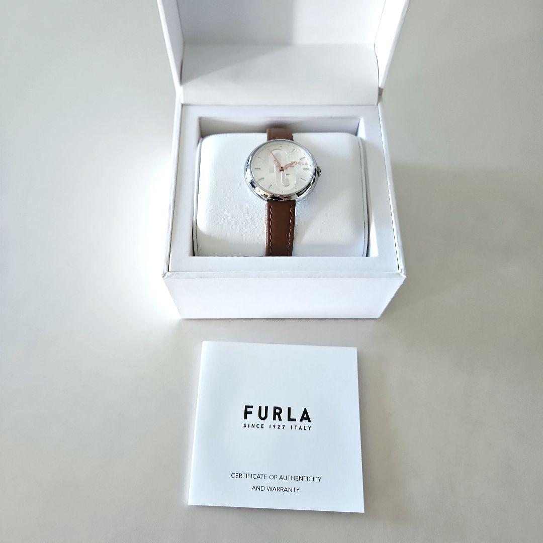 未使用 電池新品⭐フルラ 腕時計 FURLA COSYコジー ブラウンベルト 箱