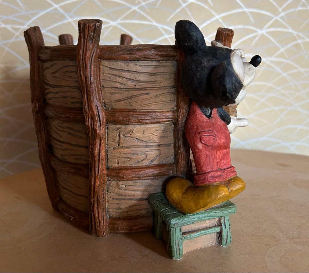 セトクラフト　ディズニー　ミッキー　ミニー　植木鉢