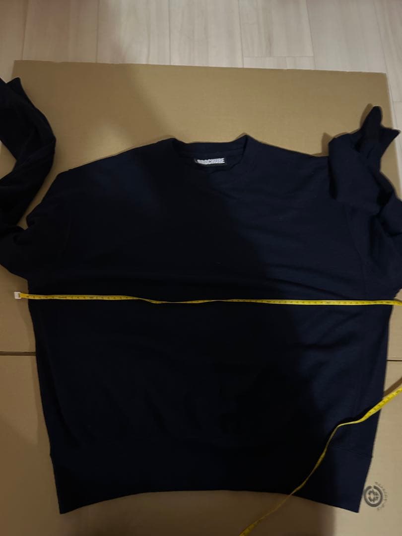 BROCHURE WOOL SWEAT サイズS