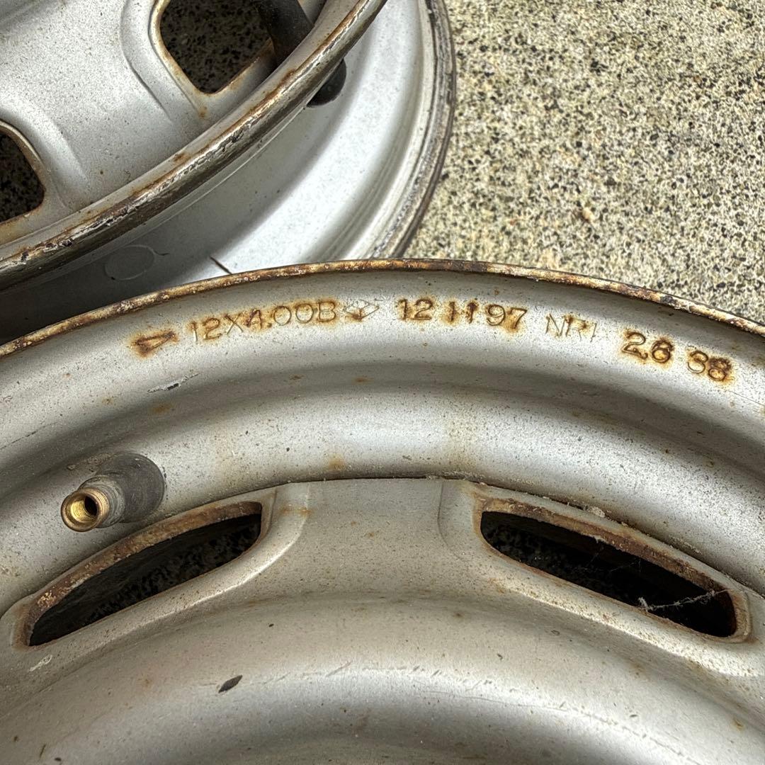 ダイハツ　純正ホイール　旧車