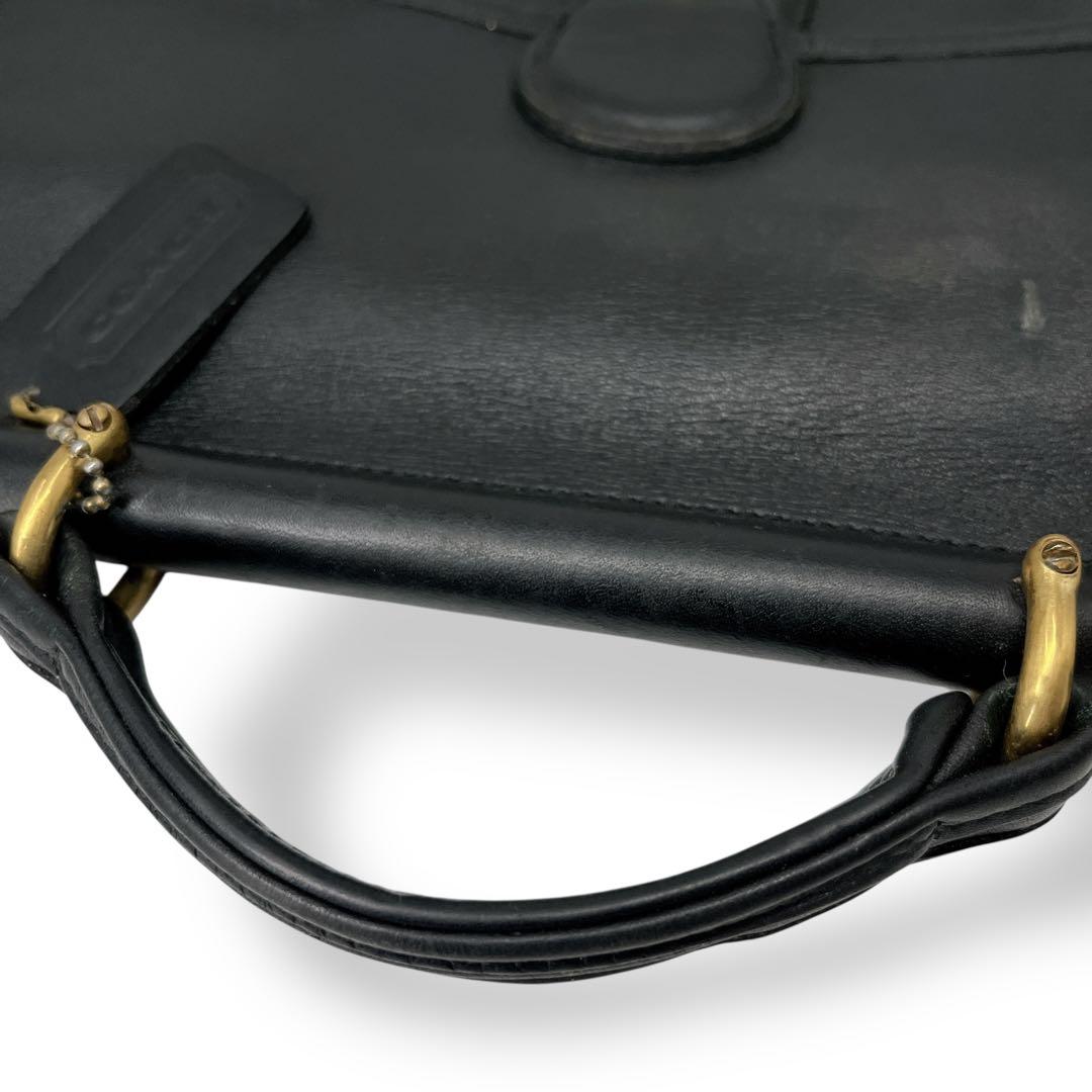 バッグ old coach 9927 2way shoulder bag BLACK