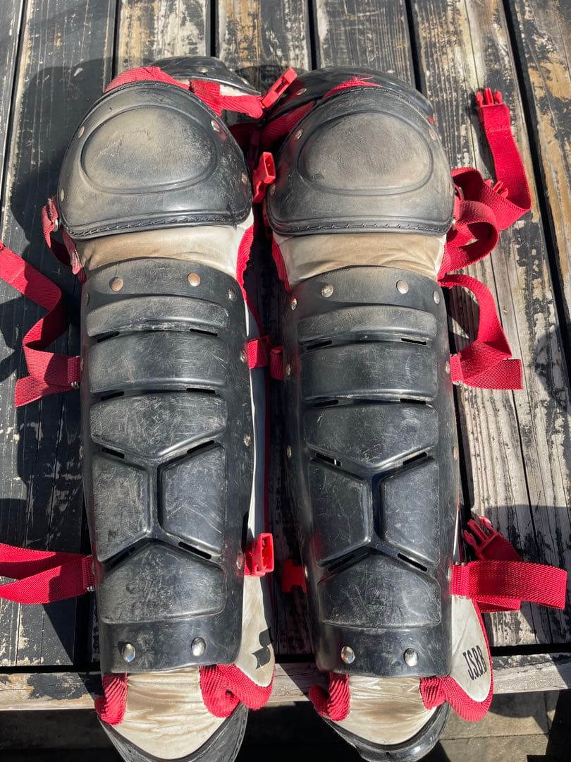 SSK キャッチャー用プロテクター 黒/赤