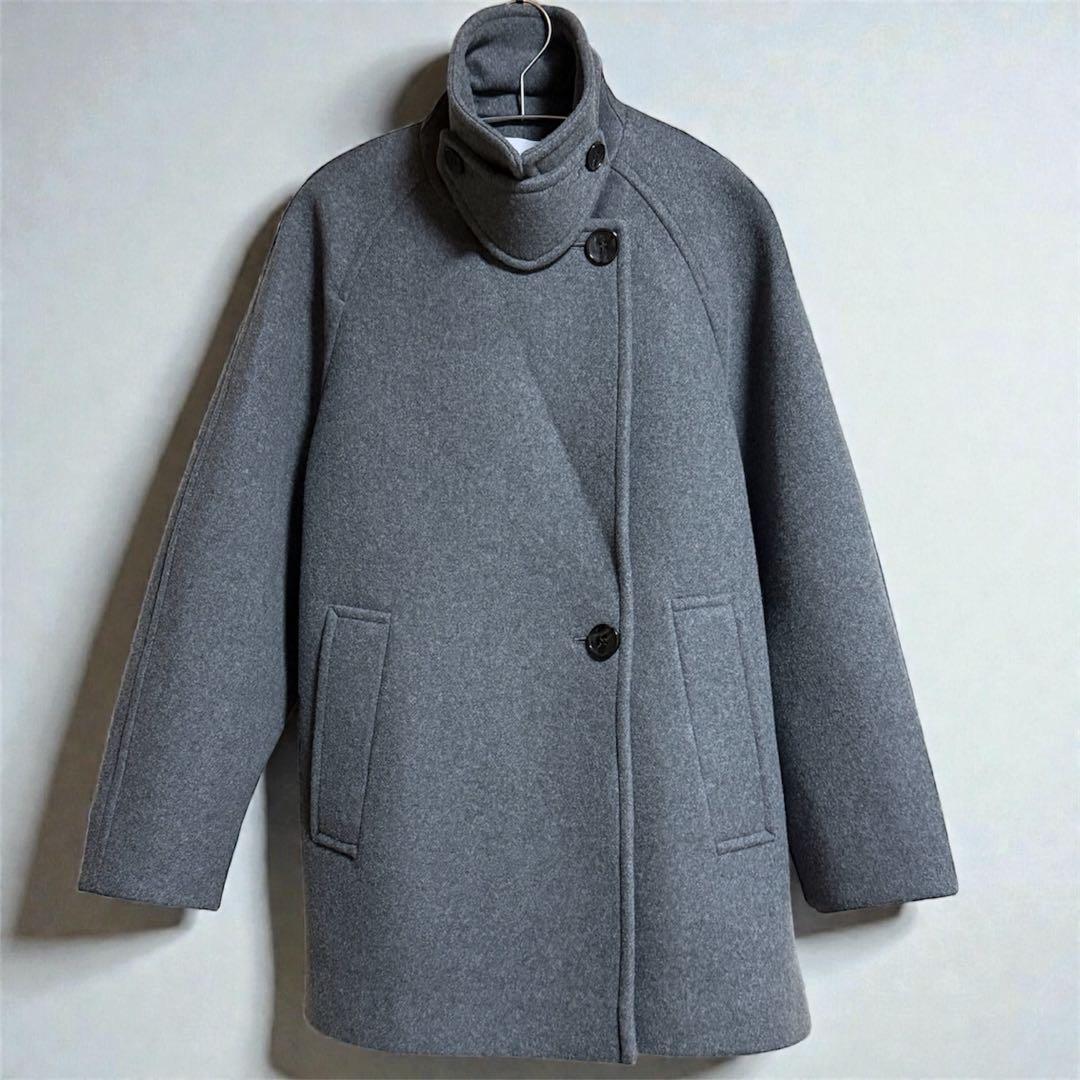 今季・新品【ADAM ET ROPE'】ウールボンディングミドルコート