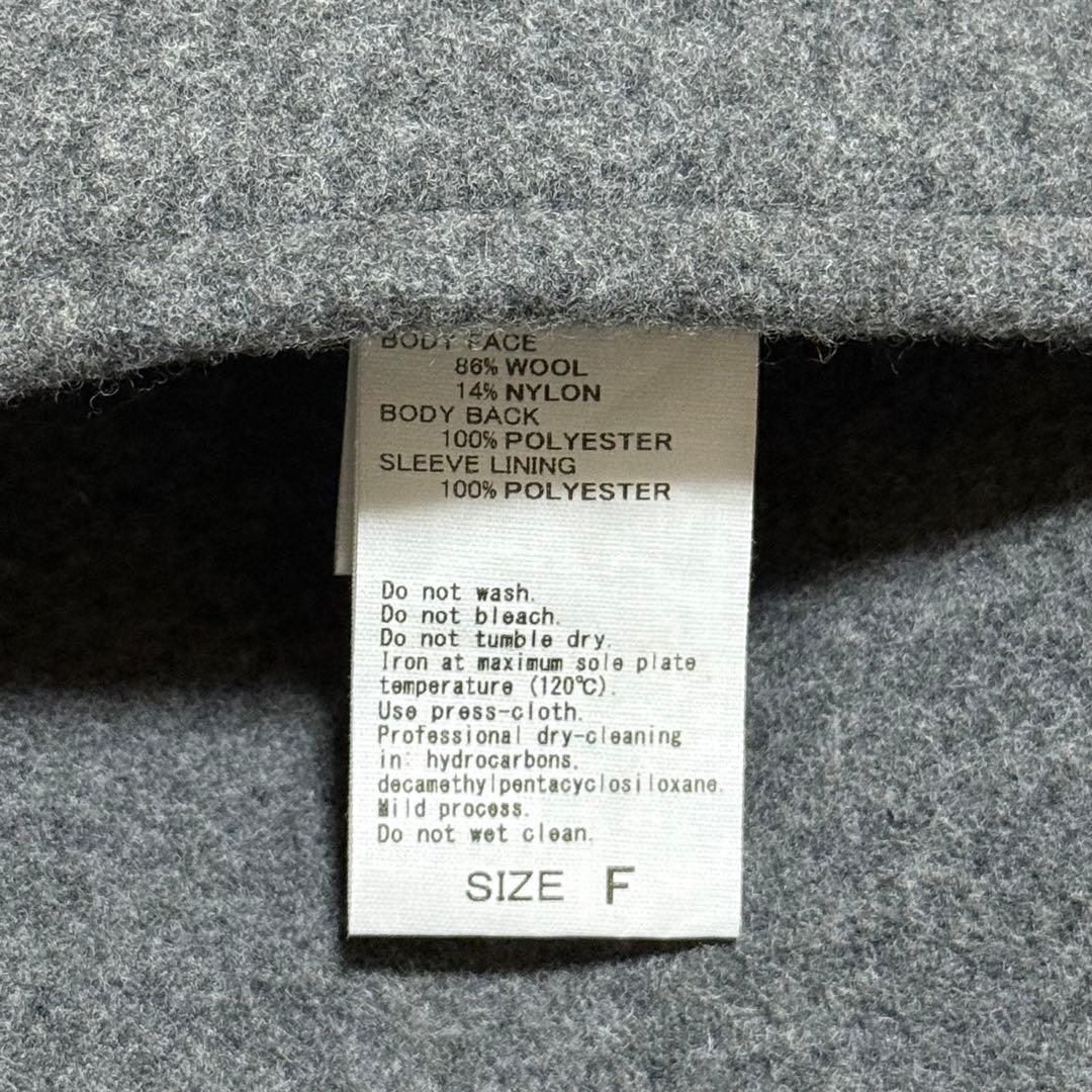 今季・新品【ADAM ET ROPE'】ウールボンディングミドルコート