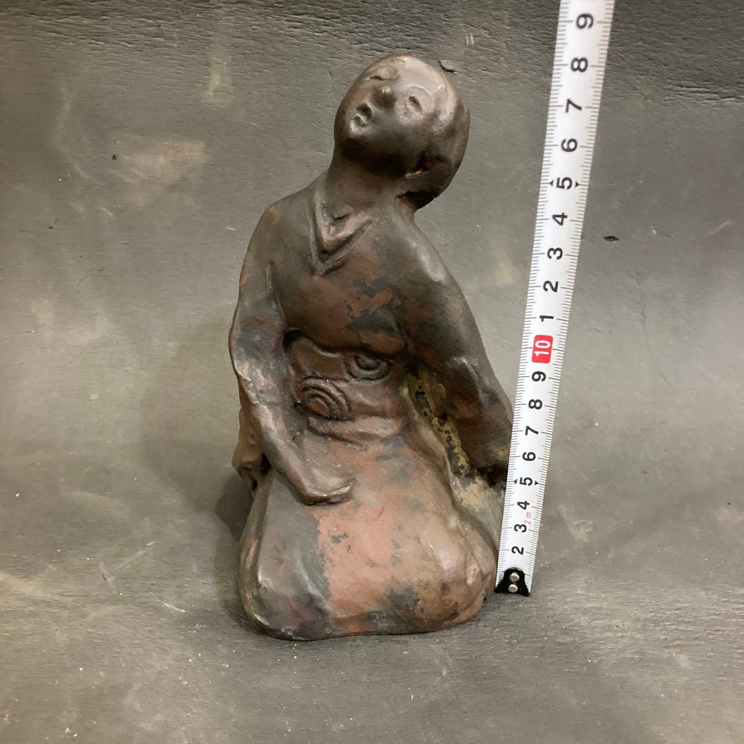 北村西望　置物　古美術