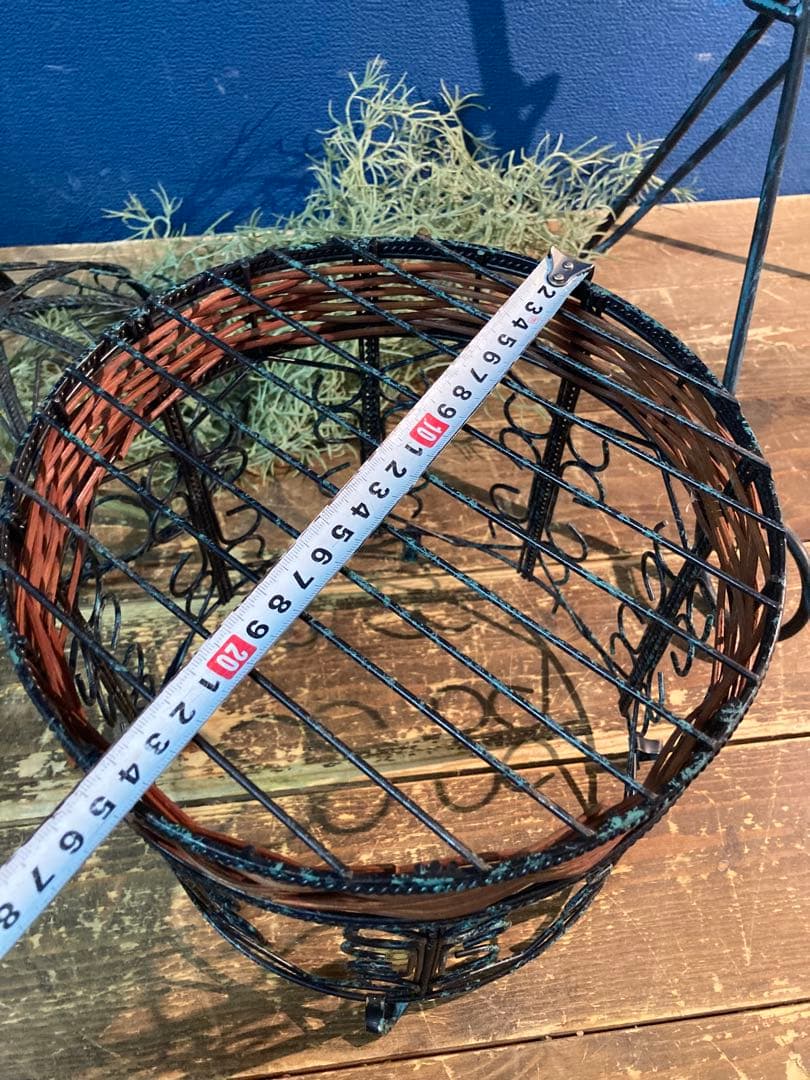 ガーデニング雑貨アンティーク　ガーデン雑貨　オーナメント　イーゼル　バードケース