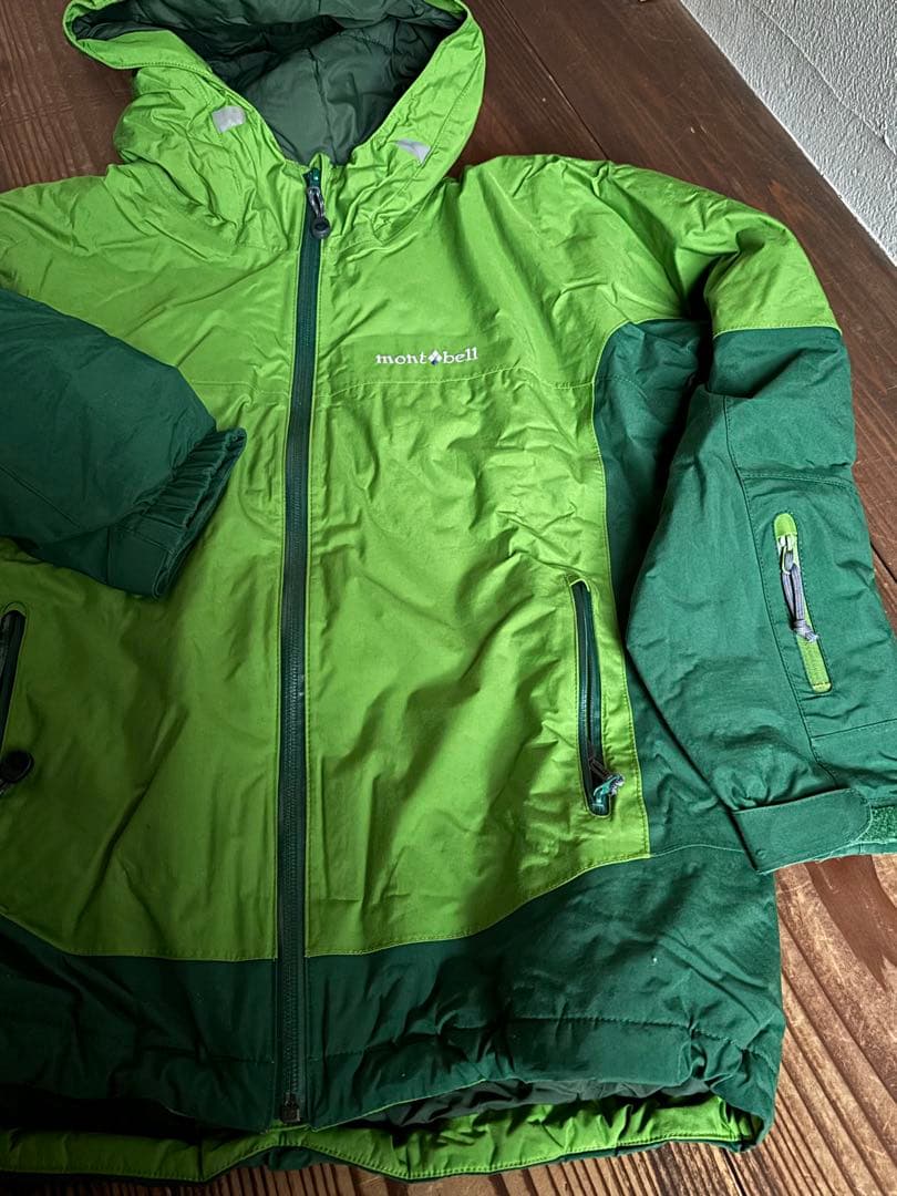 FＪ　　モンベル　スキーウェア　150 上下　パウダーステップジャケット
