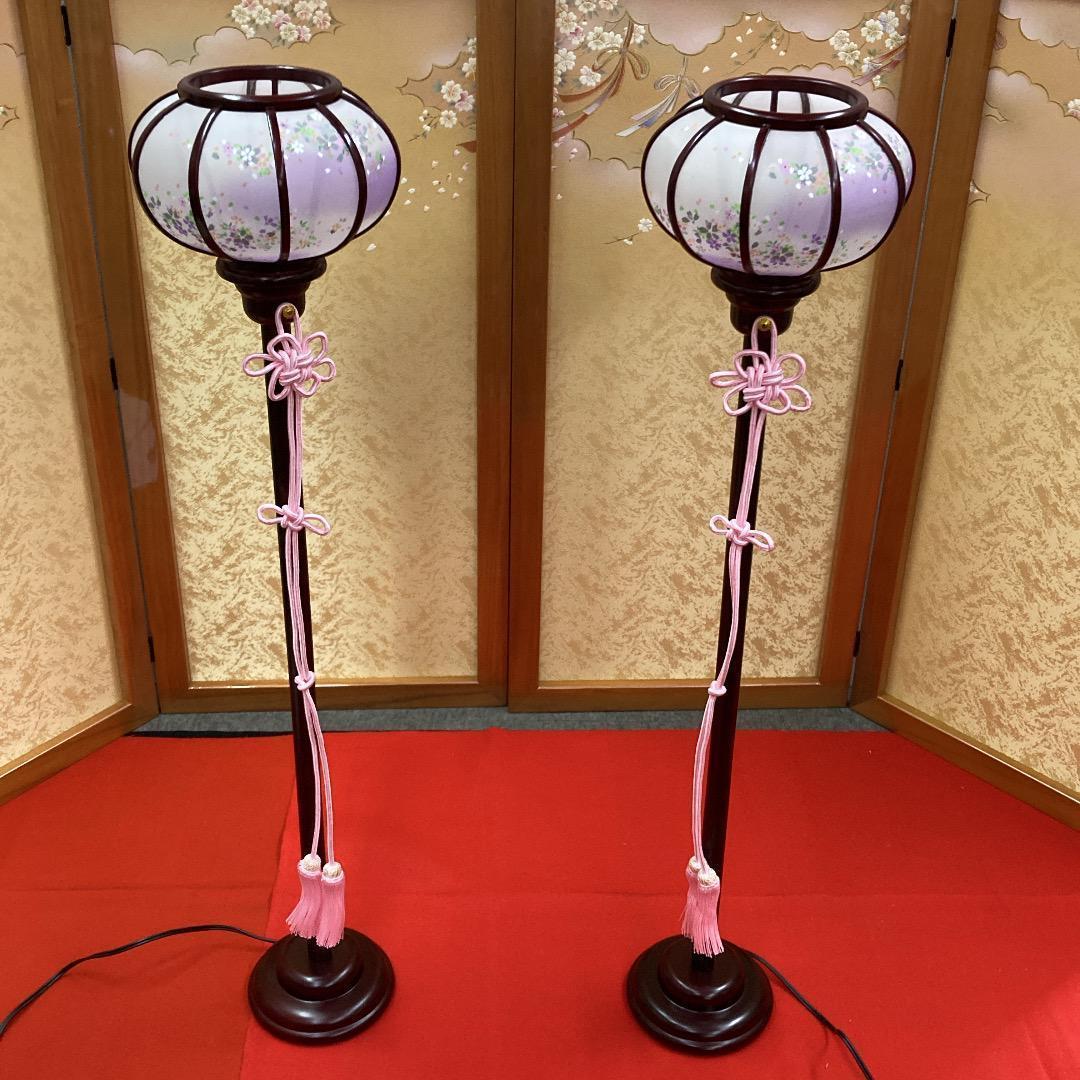 新B2 高級　豪華な雪洞のみ　高さ90㎝位　雛人形雪洞　雛人形灯り