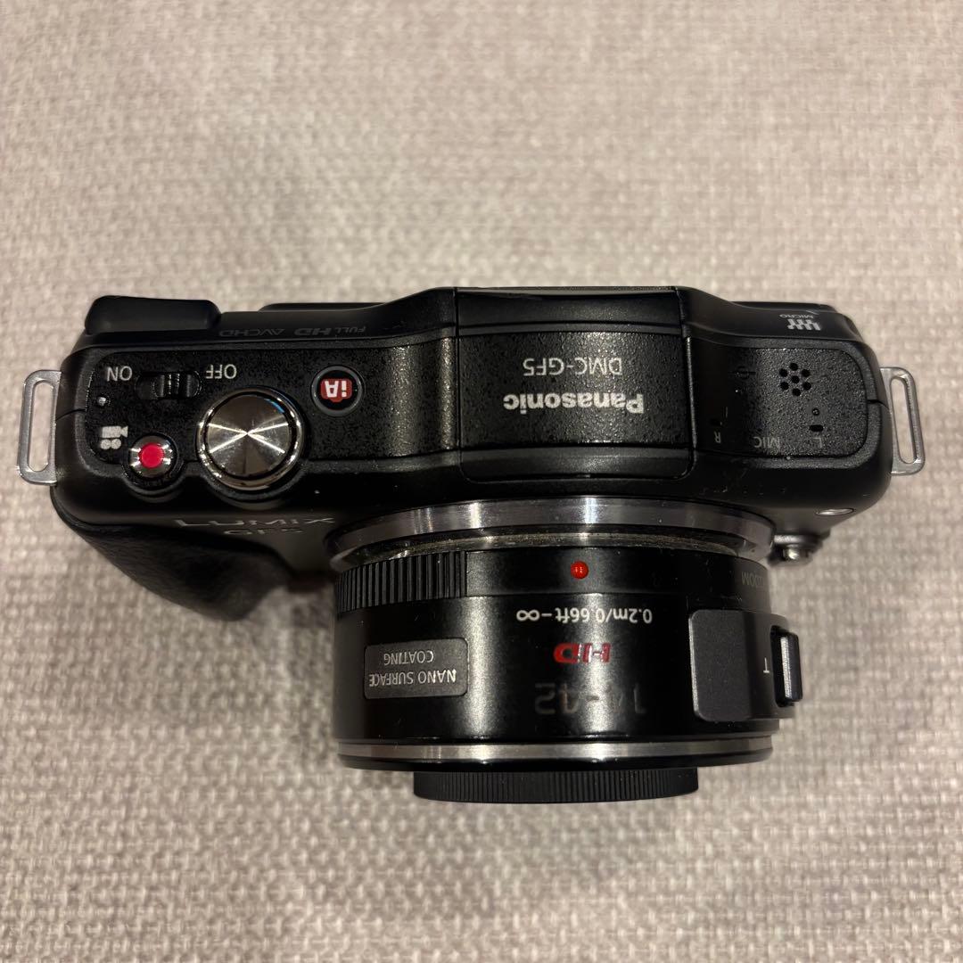 LUMIX GF5 ミラーレス一眼 14-42mmレンズ付き