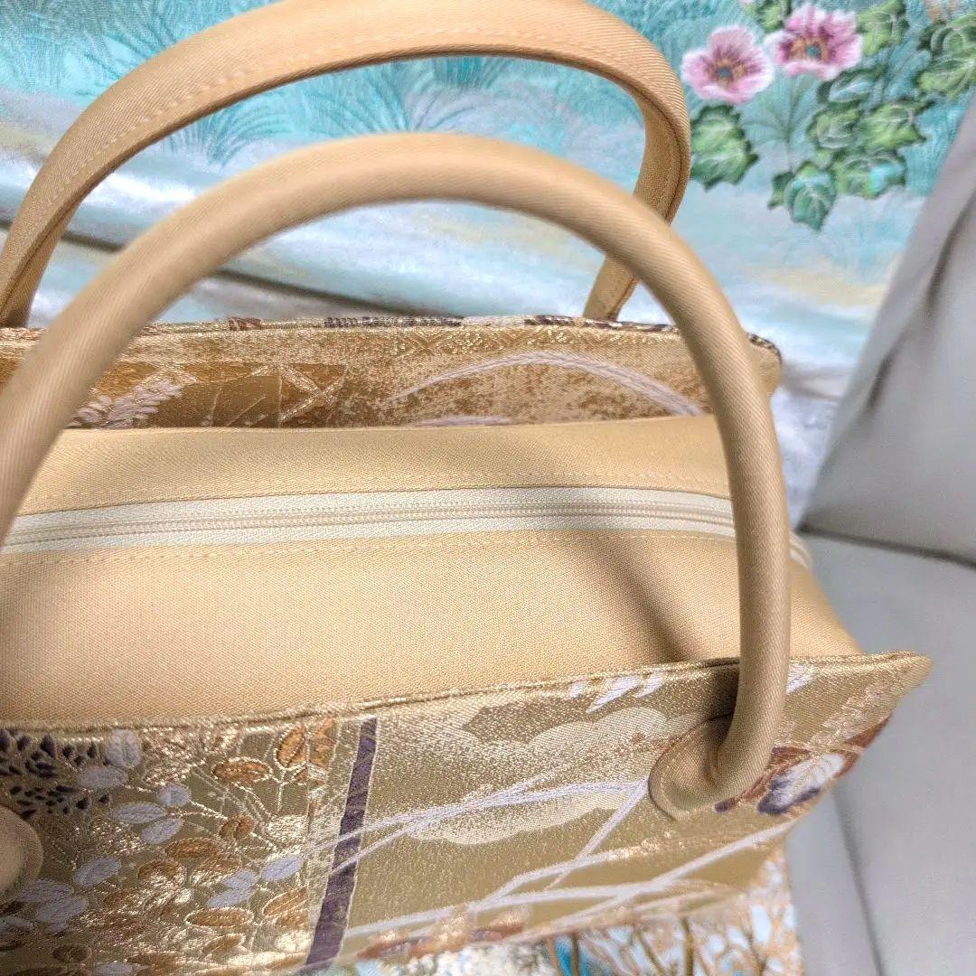 利休バック　和装バック　響創バック　正絹　超美品