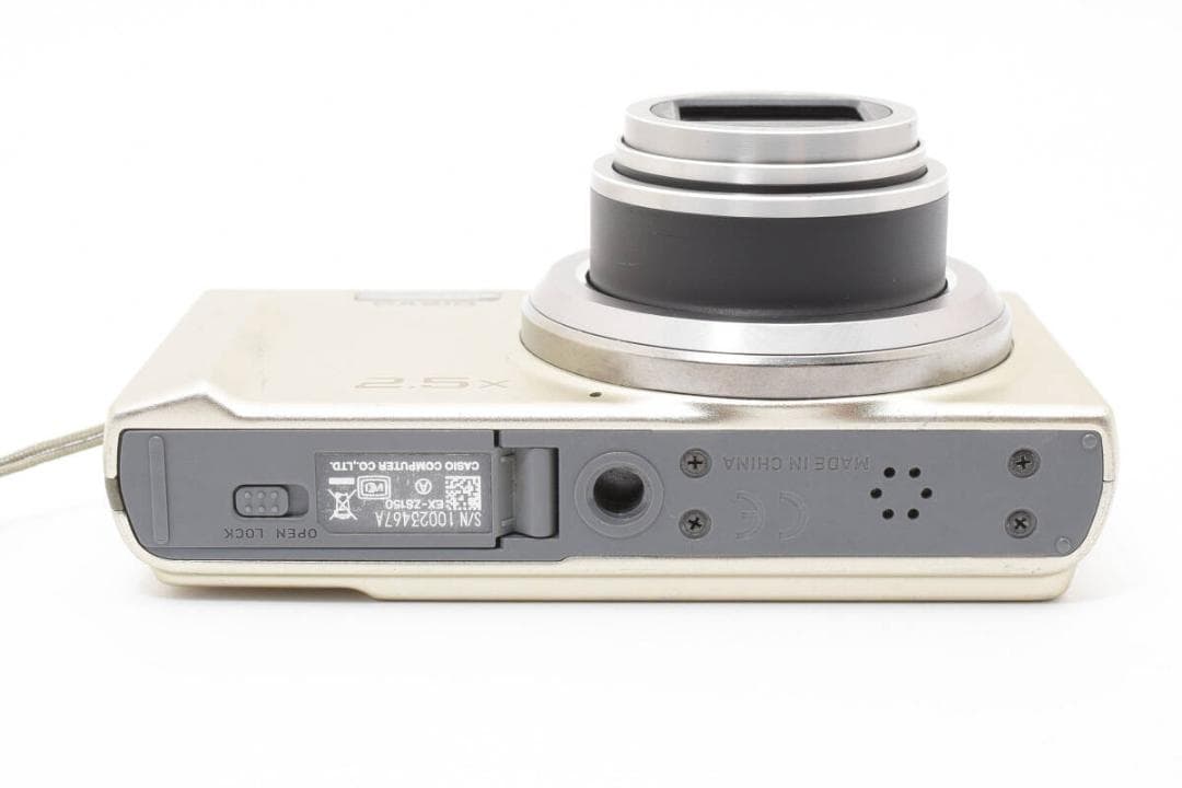 美品 カシオ　CASIO EXILIM EX-ZS150 ゴールド ＃A271