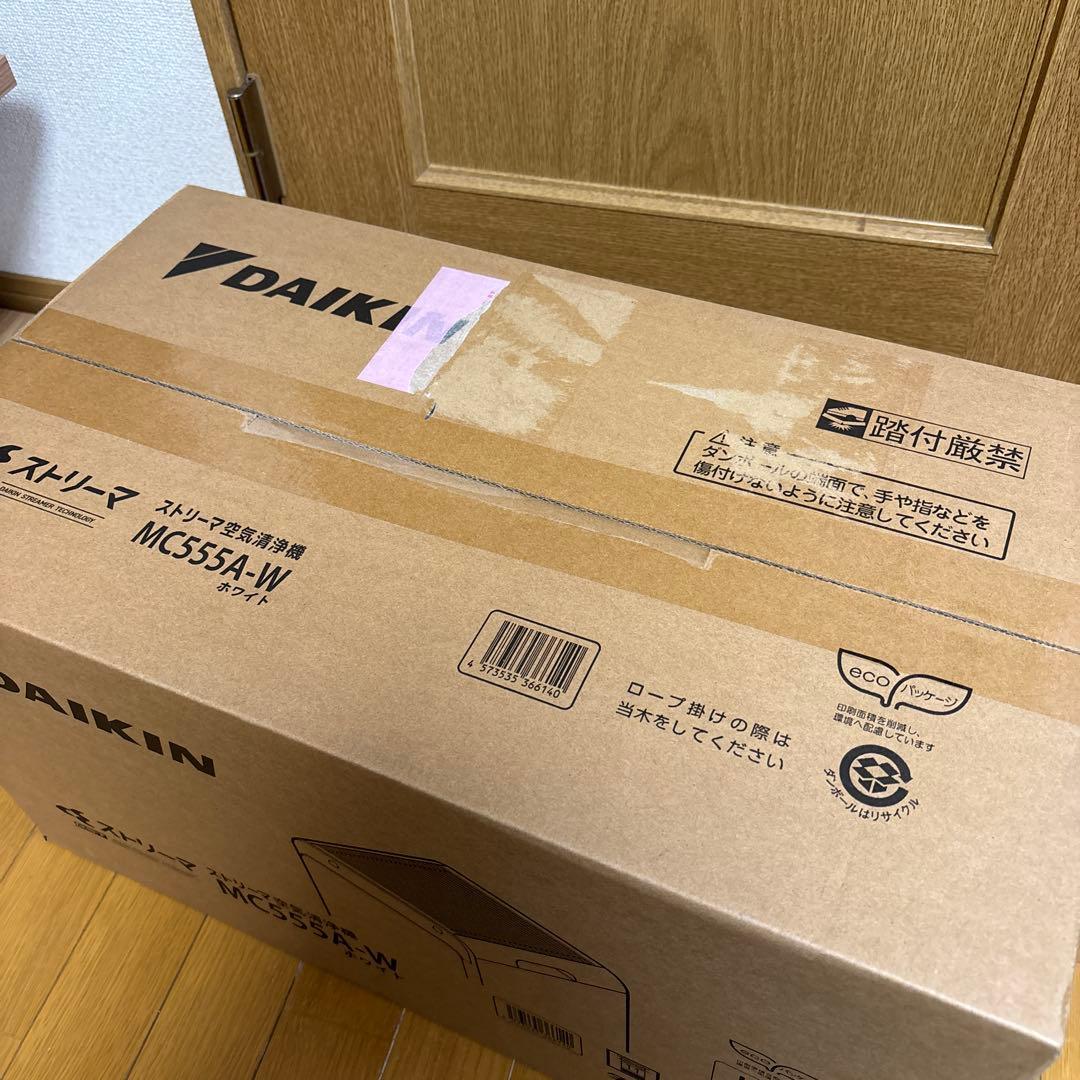 DAIKIN ストリーマ空気清浄機 MC555A-W ホワイト ダイキン