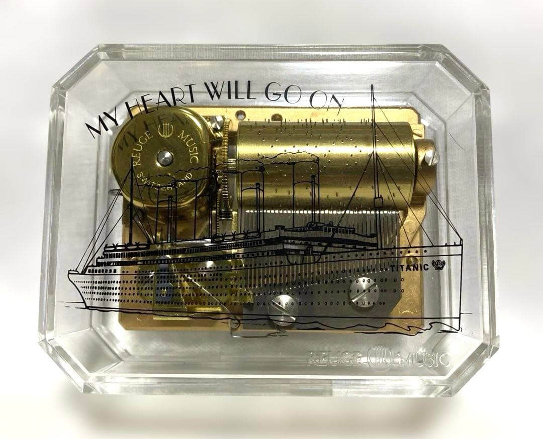 36弁　リュージュ　オルゴール　タイタニック