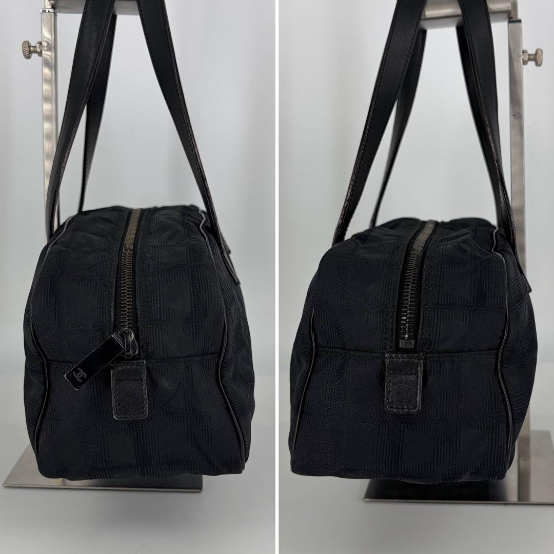 【美品】CHANELシャネル ニュートラベルライン ミニボストン 7番台 859