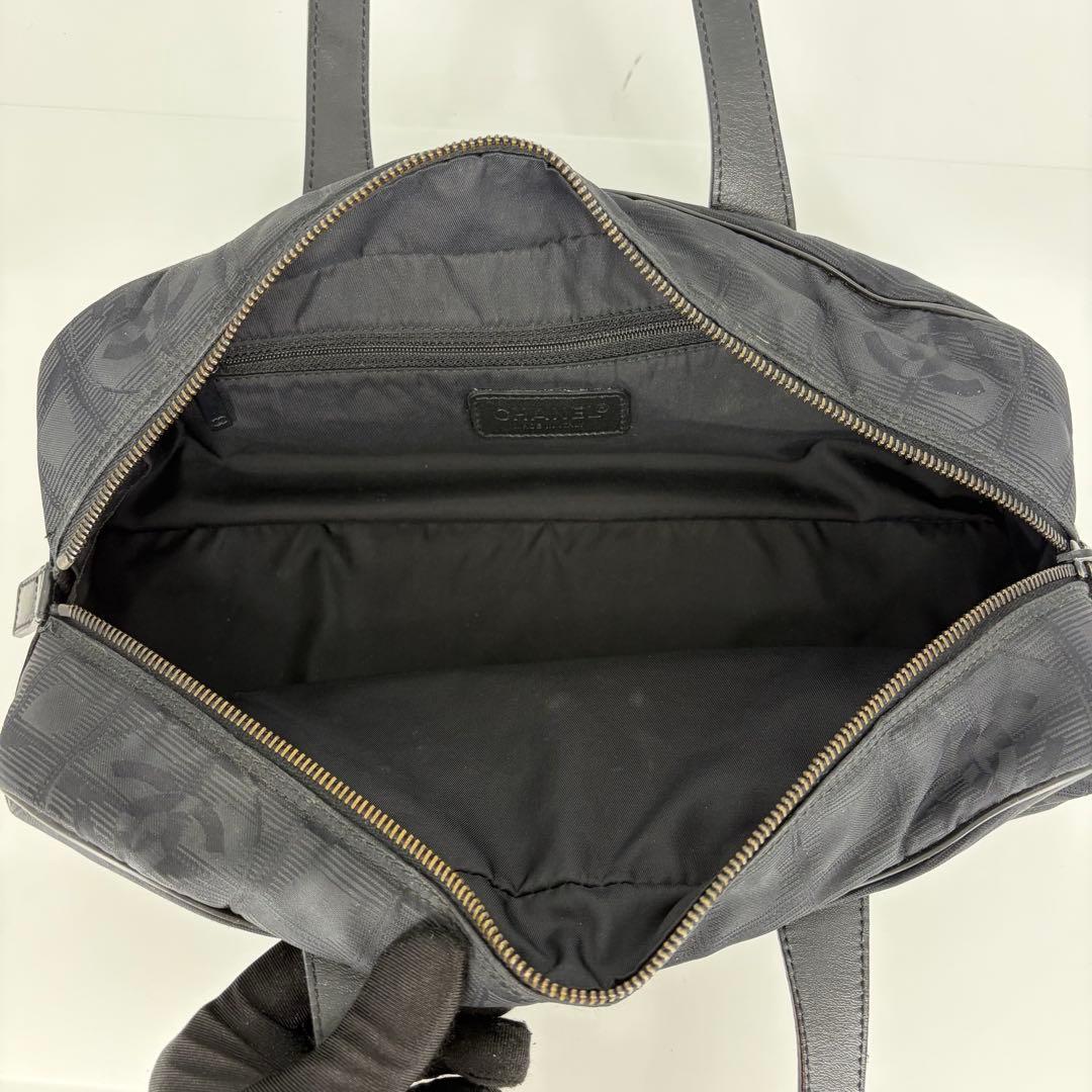 【美品】CHANELシャネル ニュートラベルライン ミニボストン 7番台 859