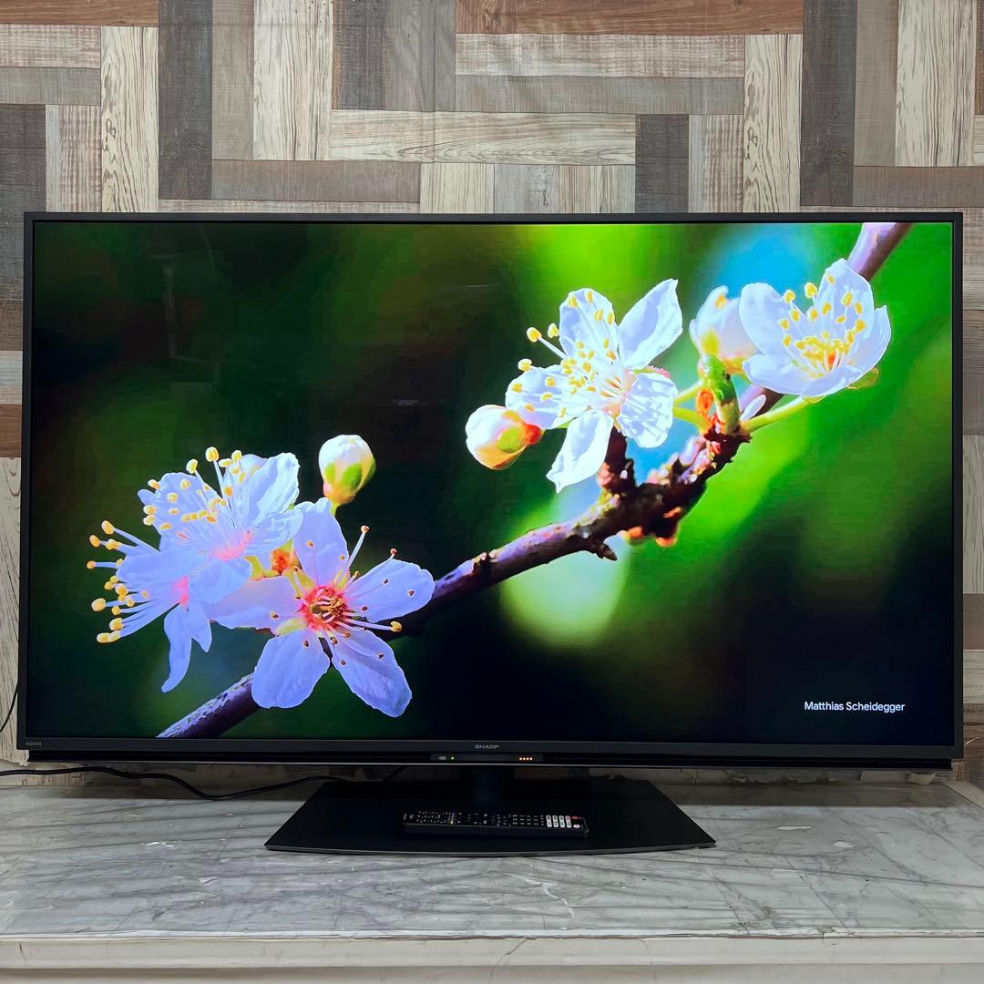リクエスト価格❣️全国送料込シャープ未使用品55型4K液晶テレビAQUOS動画