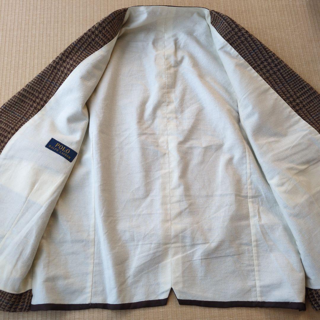 RalphLauren ラルフローレン ベスト　ジレ ツイード チェック柄