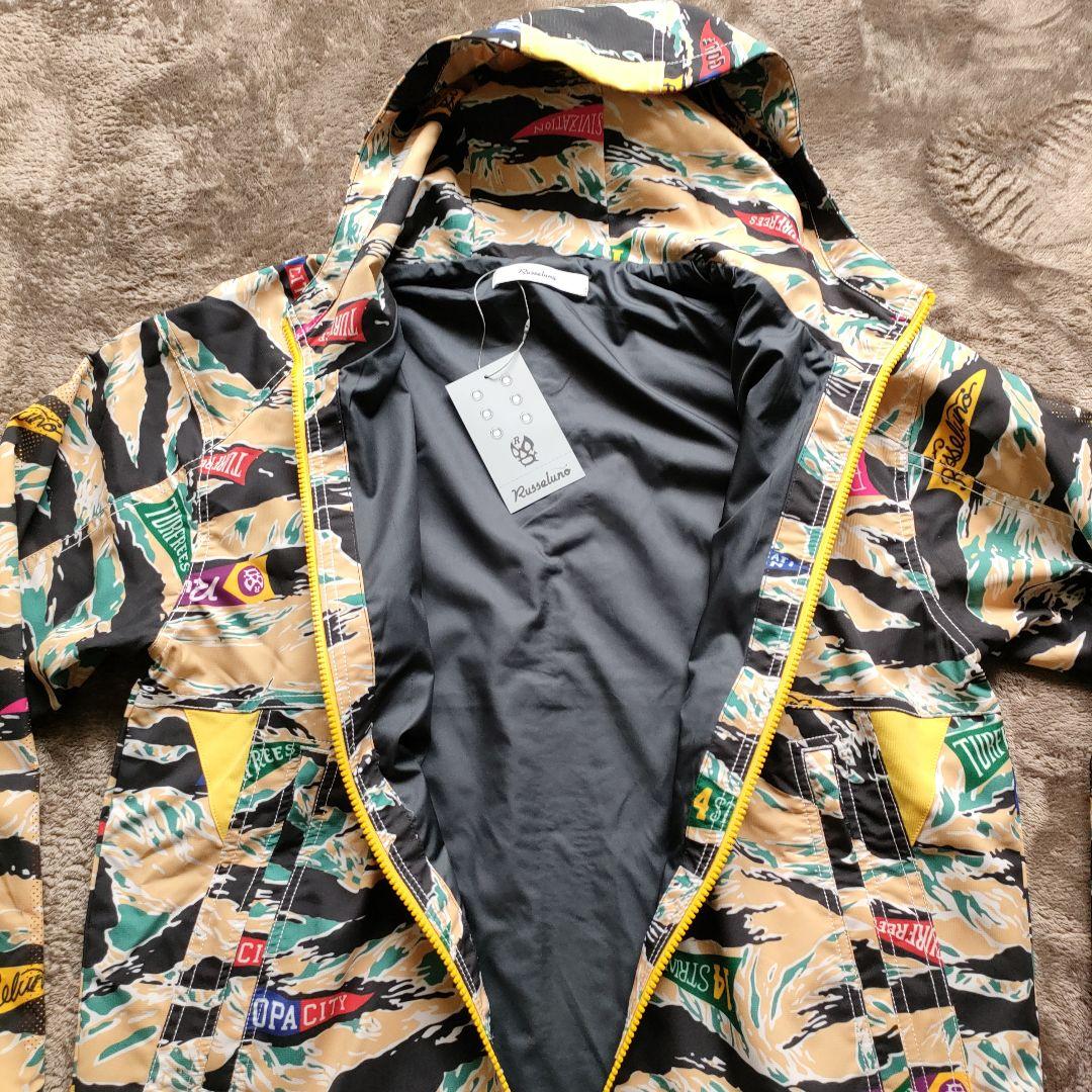 新品　定価62,700円　4サイズ（M）ラッセルノ　ジップアップフードジャケット