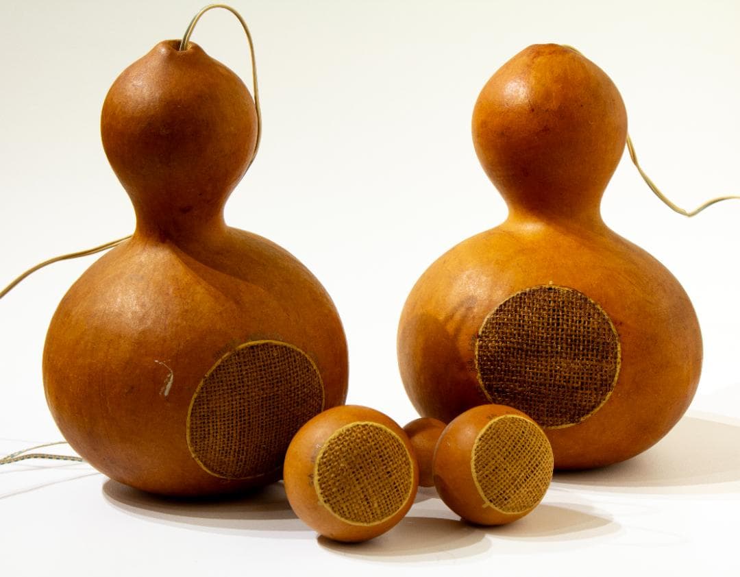 ひょうたんスピーカー 大小セット 秋元しゅうせい