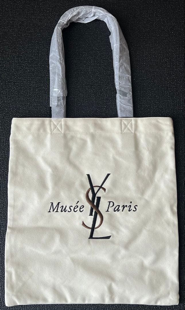 YSL Musée Paris トートバッグ アイボリー