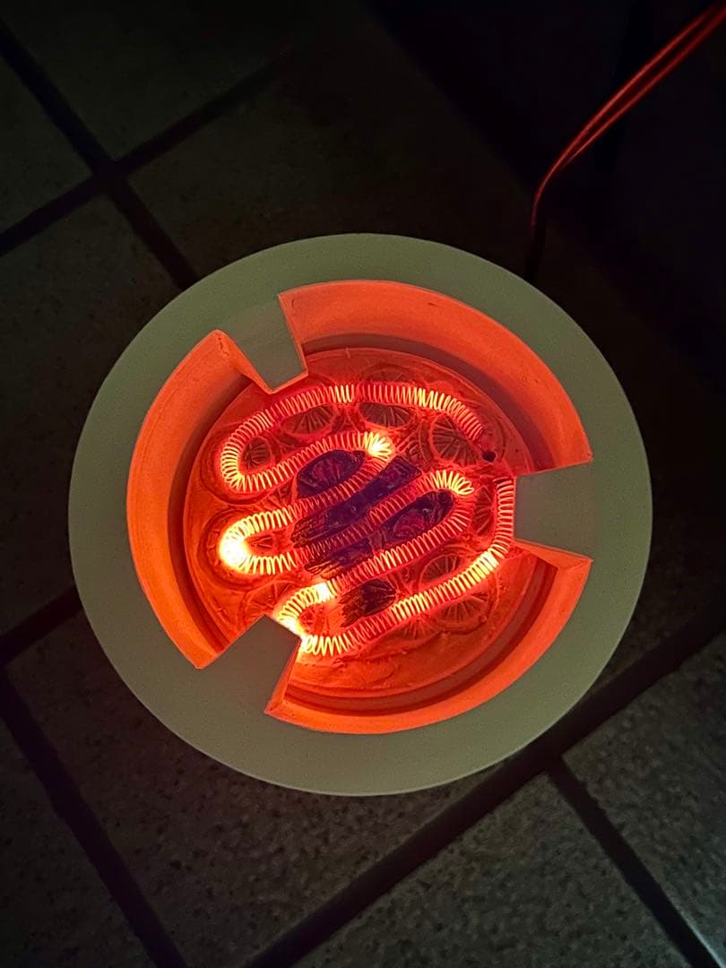 涼炉 電気涼炉 煎茶道具 茶道具