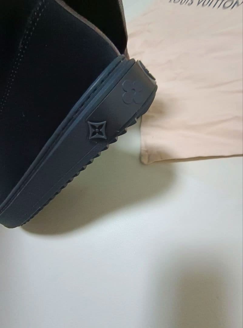 美品　Louis Vuitton ブリージーライン　ムートン　ブーツ　38　黒