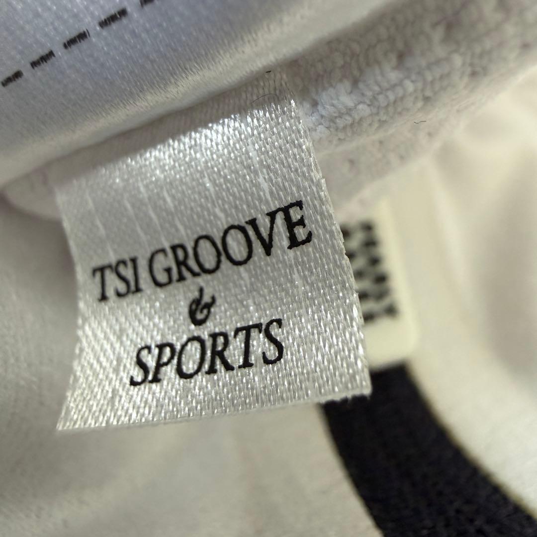 パーリーゲイツ　パンツ　白　黒　L〜XL相当 ホワイト　ドライ　ストレッチ　5