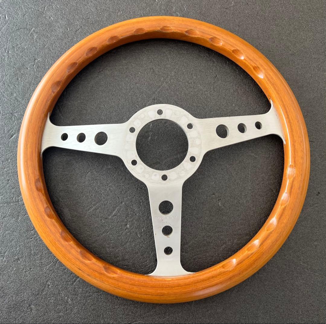 MOMO INDY ウッドステアリング '82年製