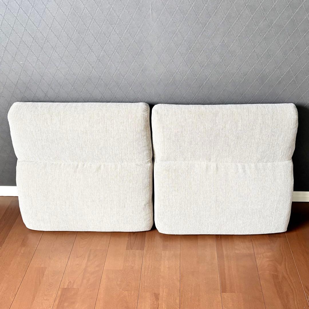 ニトリ✨️ 北欧風 2人掛けソファ ヒル2 ホワイトフレーム✨️