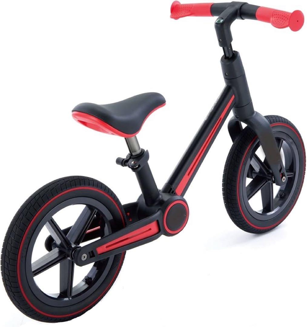 エムエム 折りたたみ式 ファーストバイク 12インチ レッド プッシュバイク