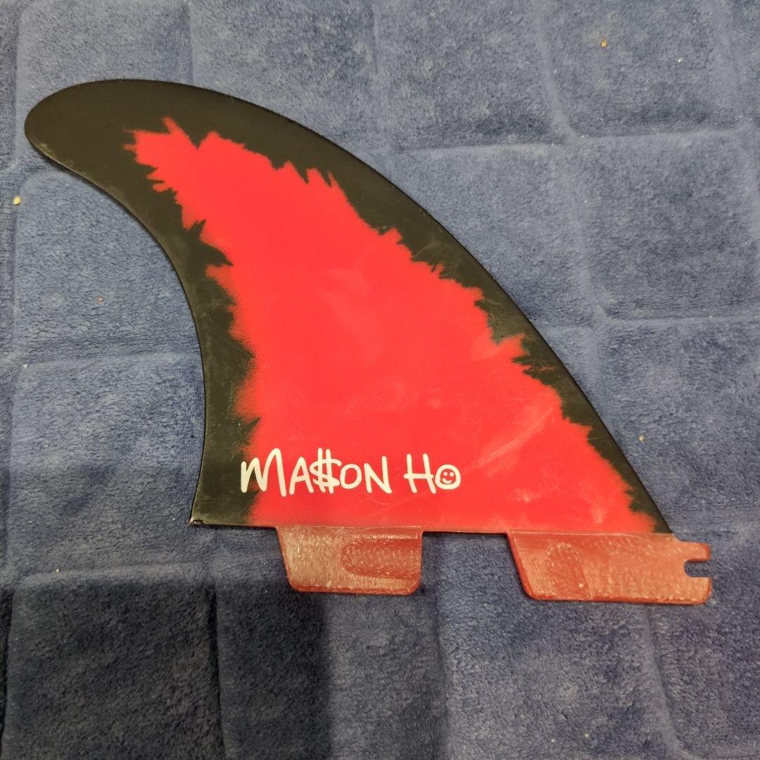 FCS II Mason Ho サーフボードフィン 赤黒