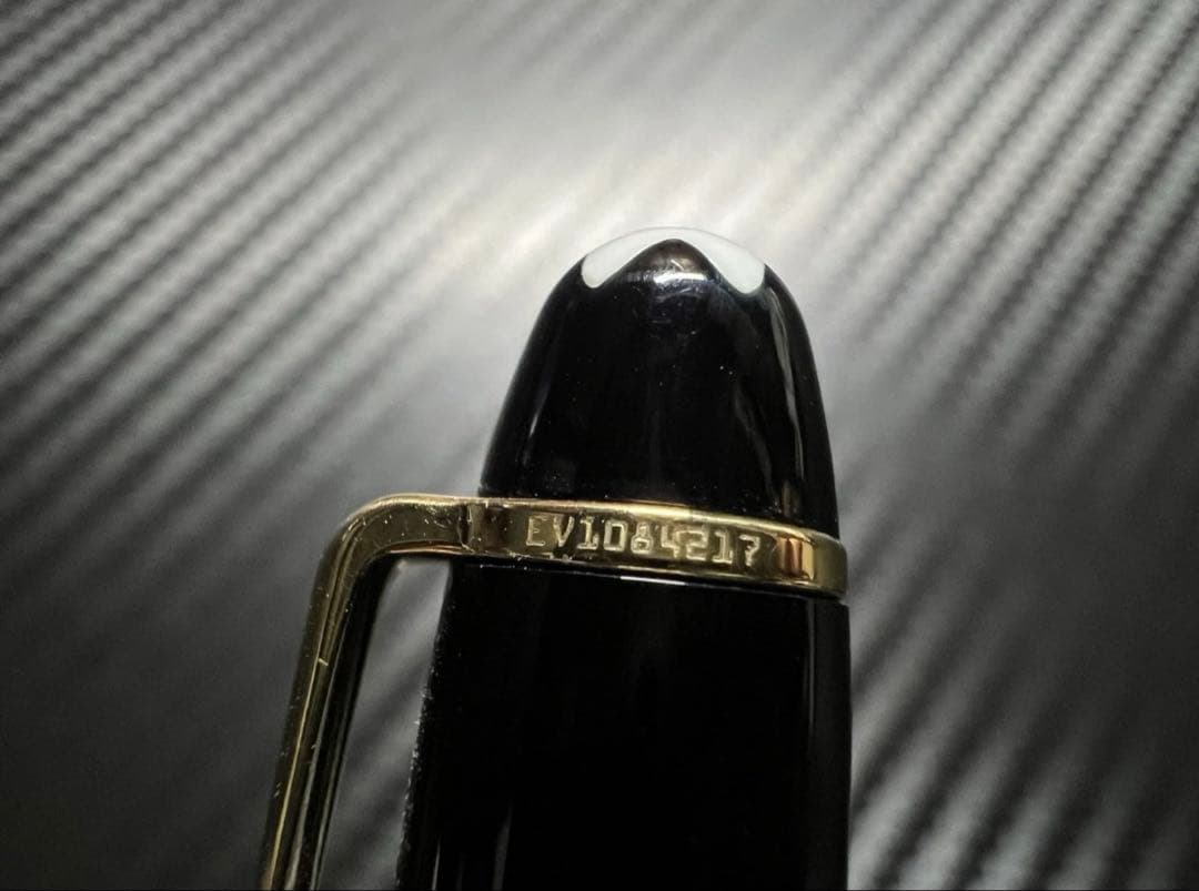 未使用に近い モンブラン 116 モーツァルト ボールペン ブラック