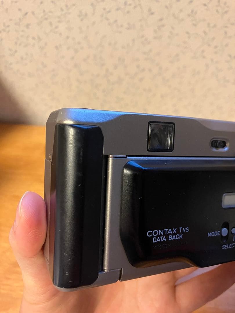 【希少】CONTAX TVS データバックつき　フィルムカメラ