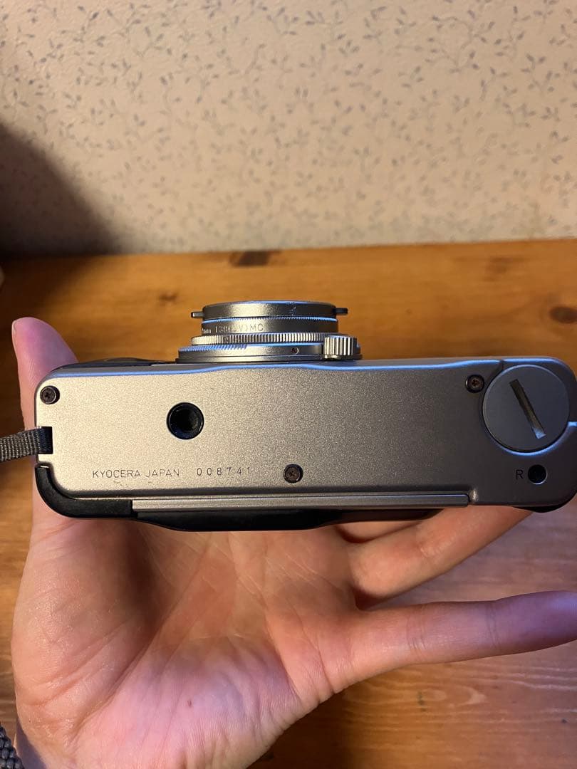 【希少】CONTAX TVS データバックつき　フィルムカメラ