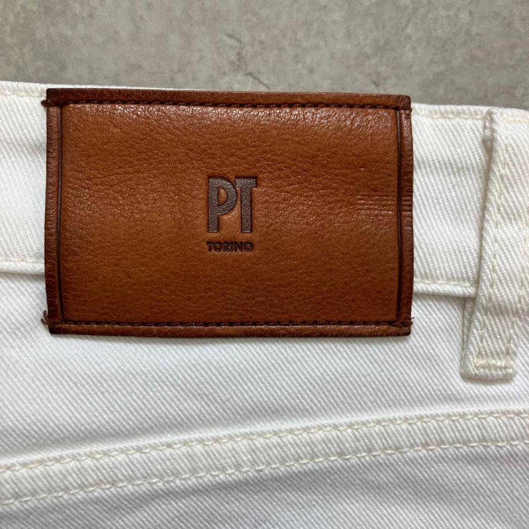 美品 PT TORINO SWING 30 ピーティートリノ ホワイト デニム
